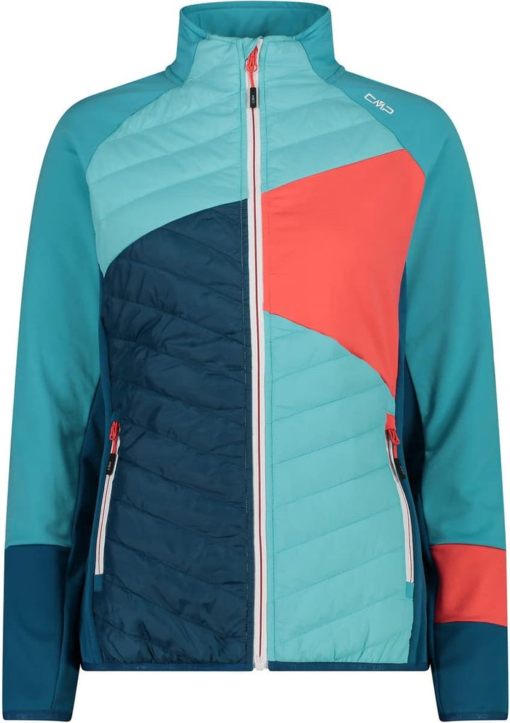CMP Damen Hybrid Jacke Isolationsjacke 40 acqua, 40 acqua