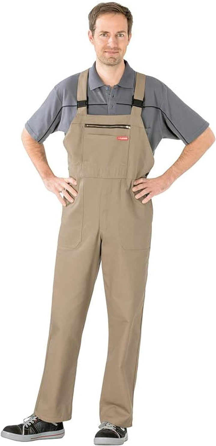 Planam 153110 BW 290 Latzhose, Khaki, Grösse 110 Khaki 110, Khaki 110