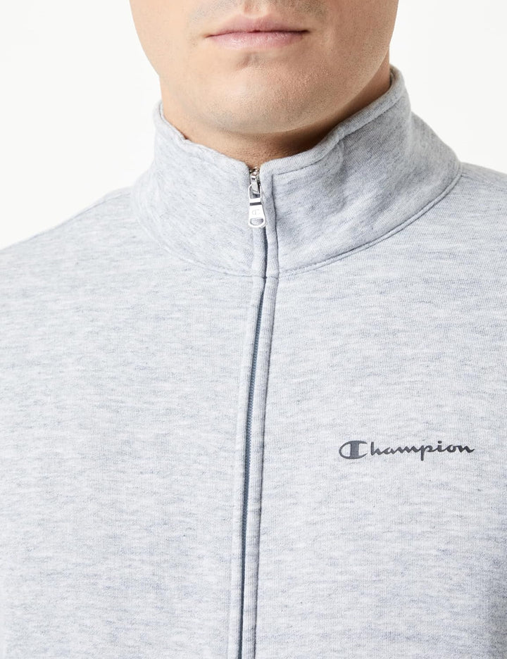 Champion Herren Legacy Tracksuits Color Block Trainingsanzug S Grigio Melange/Nero, S Grigio Melange