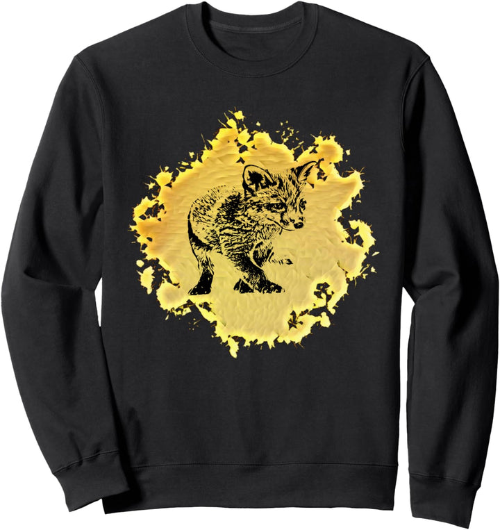 Fuchs schlaue Füchse Tiere Wald schlauer Fuchs Design Sweatshirt