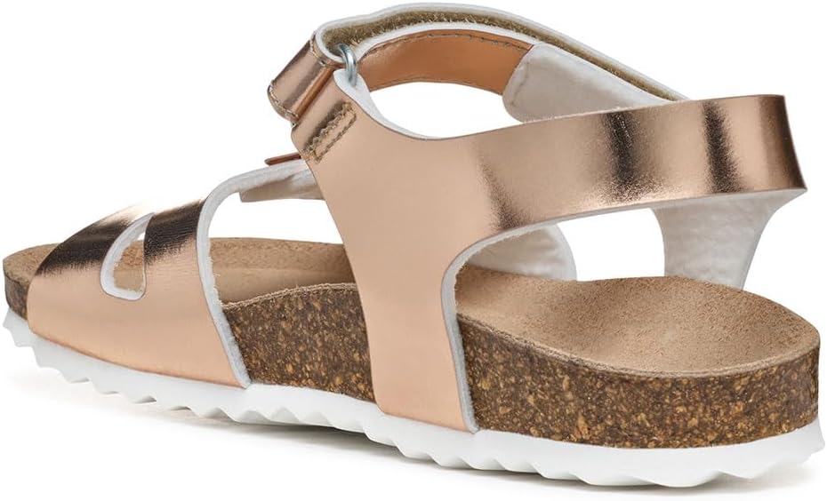 Geox Mädchen J Adriel Girl CSandal 24 EU 000bn Rose Gold, 24 EU 000bn Rose Gold