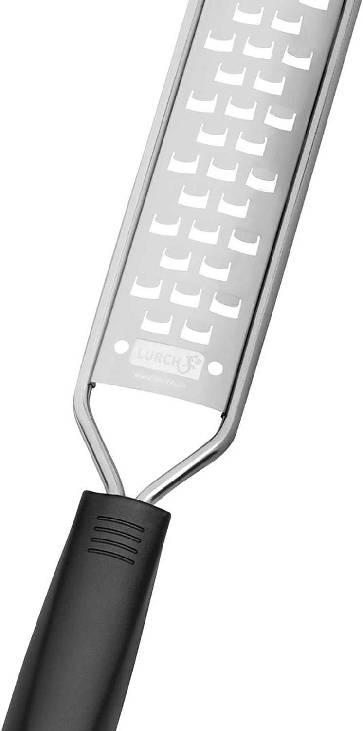 Lurch 240130 RazorTech RT40 Reibe grob aus Edelstahl und Kunststoff, 4,5 x 40 cm Grobe Reibe schmal,
