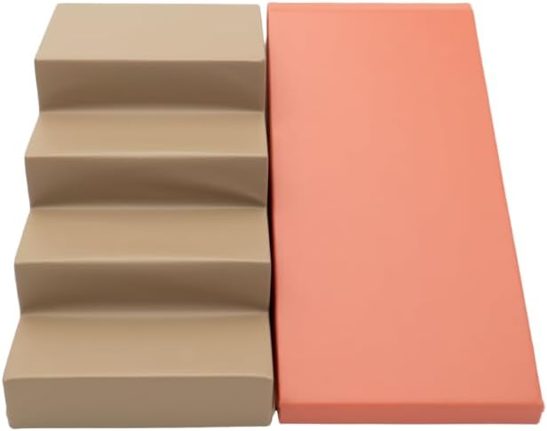 IGLU Rutsche Set XXL Softbausteine Schaumstoffbausteine Riesenbausteine (Pastel Autumn), Pastel Autu