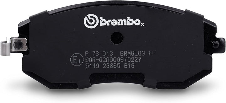 Brembo P 78 013 Bremsbelagsatz, Scheibenbremse - (4-teilig)