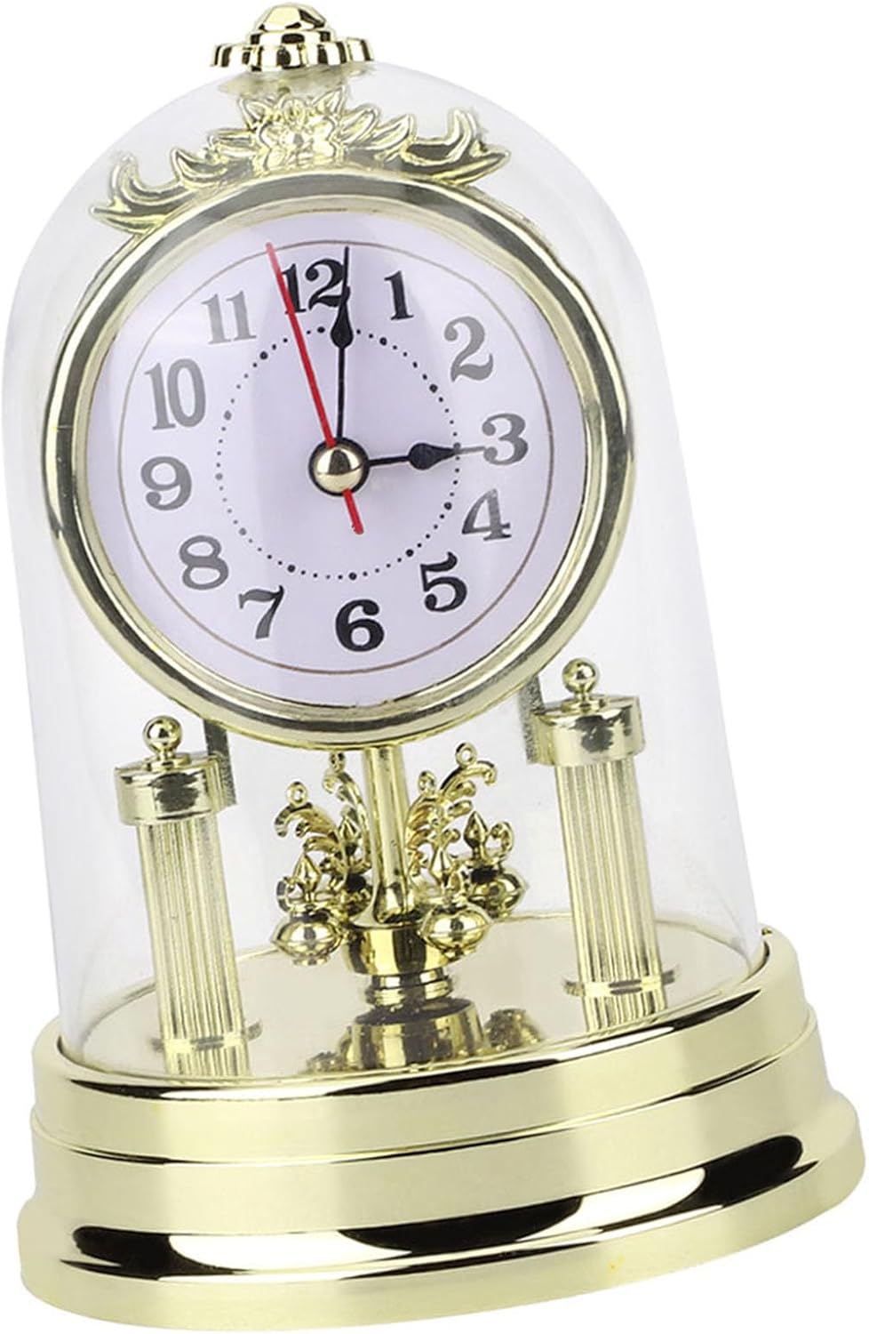 Vintage-Uhr, Kaminuhr, Tischuhren für Wohnzimmer, Leise Schreibtischuhr, Antike Uhr Im Europäischen
