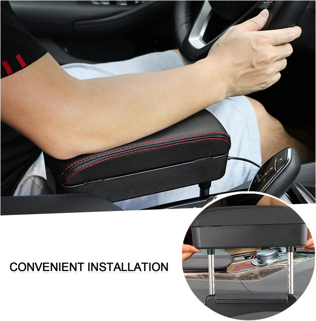 SHAOHAO Universal Armrest Extender, Armlehnenpolster Ellenbogenstütze Organizer, Adjustable Height C