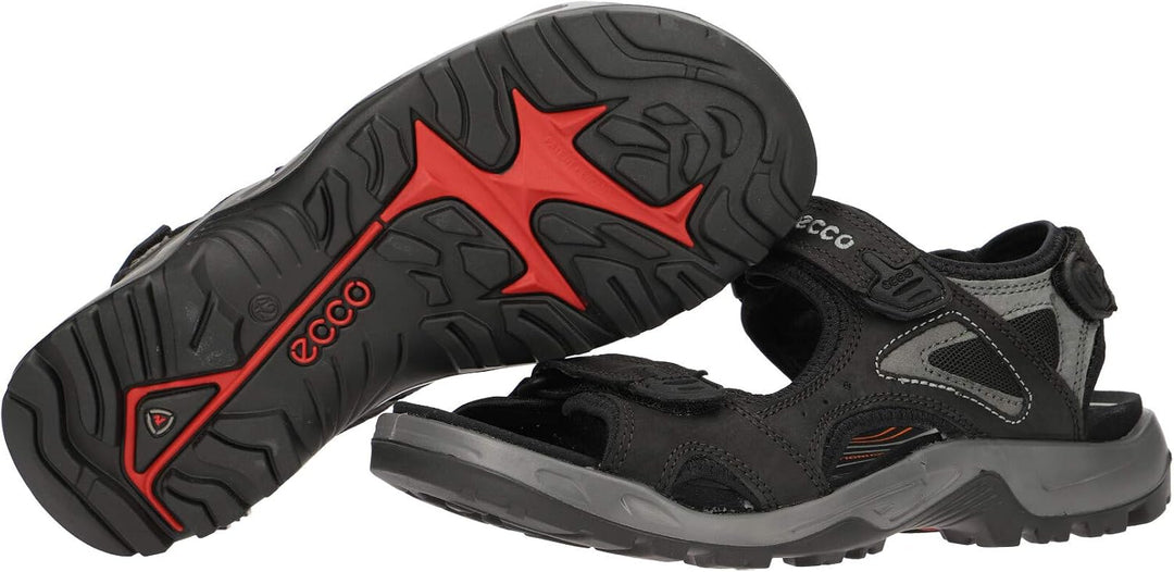 ECCO Herren Offroad Sandalen 47 EU Black Dark Shadow, 47 EU Black Dark Shadow