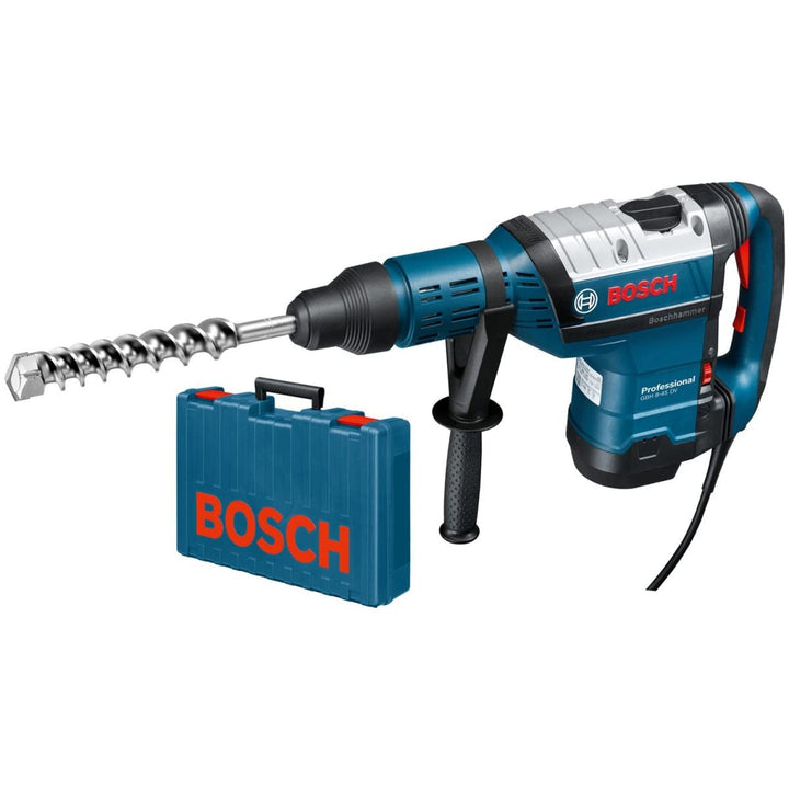 Bosch Professional Bohrhammer mit SDS max GBH 8-45 D (12,5 J Schlagenergie, inkl. Zusatzgriff, im Ha