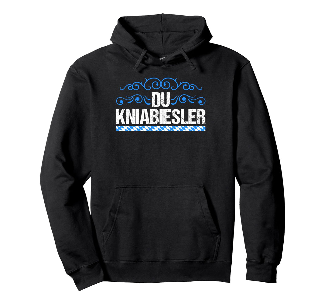 Boarisch Dialekt Bayern Kniabiesler Lustig Bayrischer Spruch Pullover Hoodie
