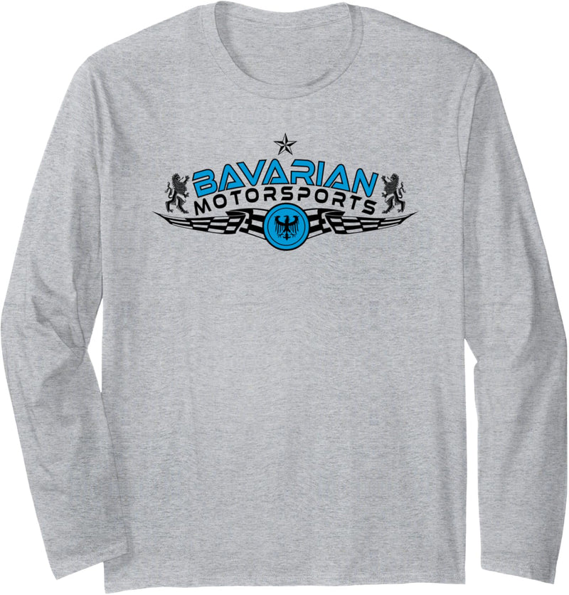 Bavarian Motorsports Doppelseitiger Fahnenträger Langarmshirt