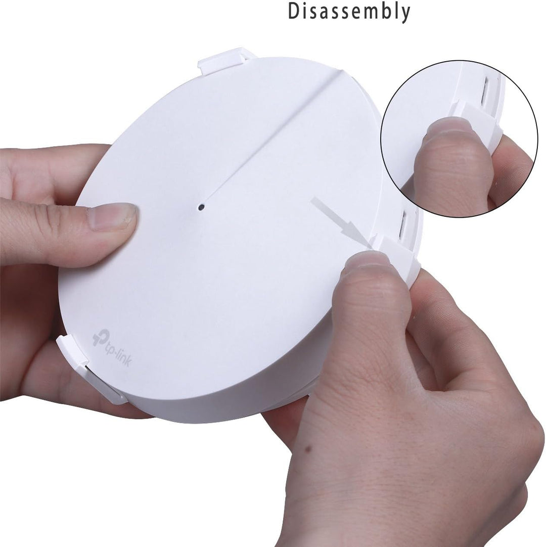 Holaca Wand Halterung für TP-Link Deco m5 Ganze Home Mesh Wifi System, Robuste Wandhalterung Obergre