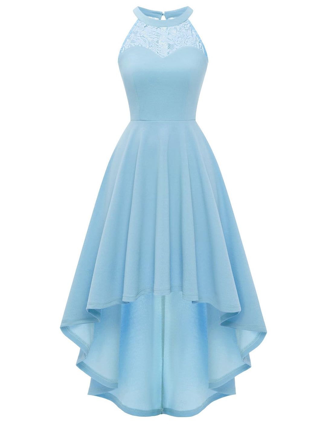 Bbonlinedress Damen Classic Cocktailkleid XS Hi-lo Blue, XS Hi-lo Blue