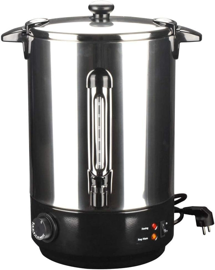 vidaXL Glühweinkocher 15L 2500W Einkochautomat Glühweinautomat Wasserkocher 15 l, 15 l