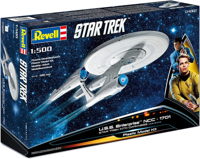 Revell Modellbausatz Star Trek - U.S.S. Enterprise NCC-1701 im Massstab 1:500, Into Darkness, Level