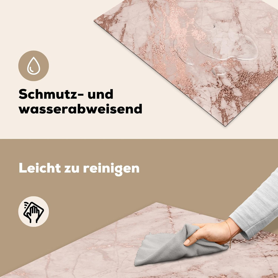 Herdabdeckplatte Einteilig Herdabdeckung Abdeckplatte für Ceranfeld Abdeckung Induktionskochfeld Auf