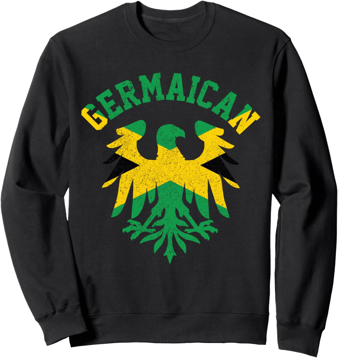 Germaican - Jamaika Flagge Reggae Rastafari Rasta Geschenk Sweatshirt