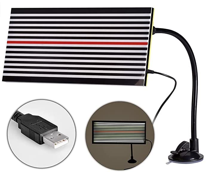 HiYi Car Dent Fix Tools LED-Streifen zur Erkennung von Dellen, Weisslicht, mit einstellbarem Halter,