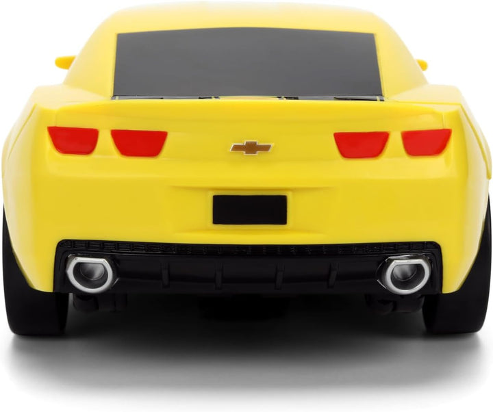 Jada Toys Transformers RC Converting Bumblebee (28 cm) - Ferngesteuerter Auto-Roboter mit Transforma