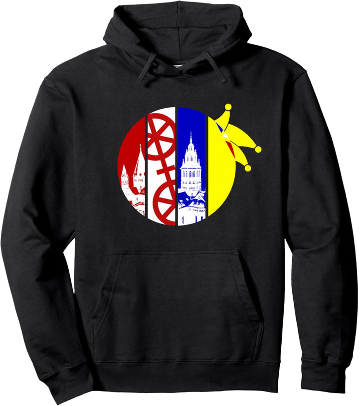 Mainzer Meenzer für echte Mainzer Fastnacht Pullover Hoodie