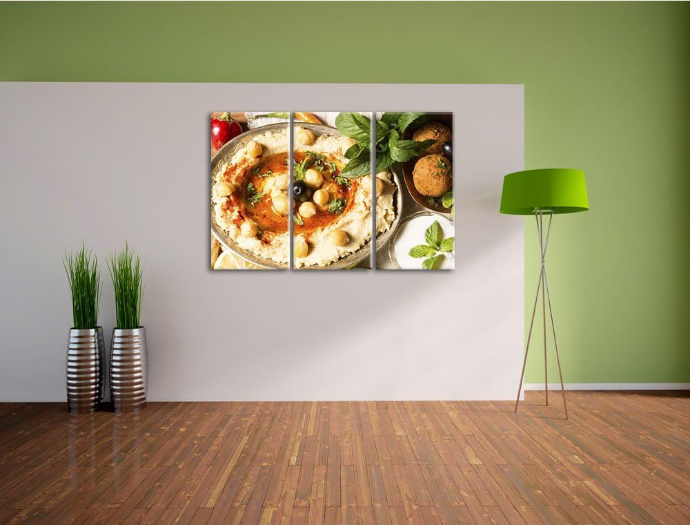 Leckerer Kartoffelbrei als 3-Teiler Leinwandbild 120x80 Bild auf Leinwand, XXL riesige Bilder fertig