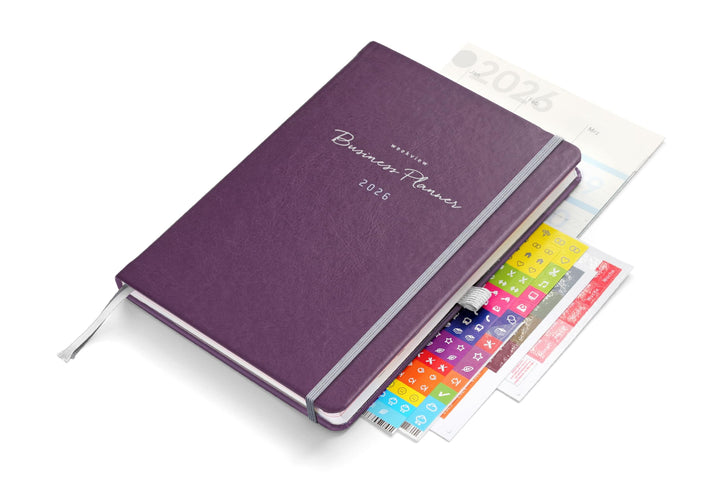 weekview Business Planner 2026 A5+ – Professioneller Personal Organizer & Erfolgsplaner | Wochen- &