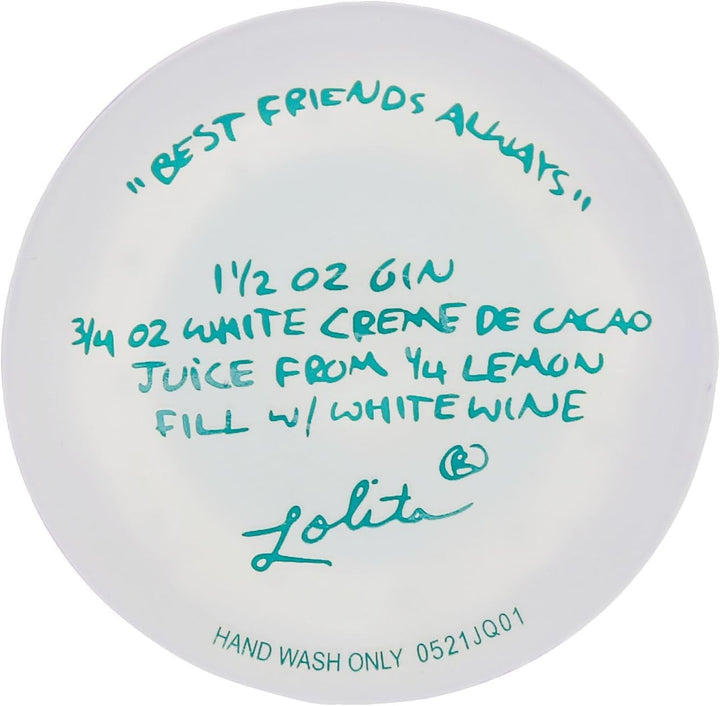 Lolita 4053096 Best Friends Always Wine Glass, Glas, Multi, 1 Stück (1er Pack) Lolita-WG, für immer