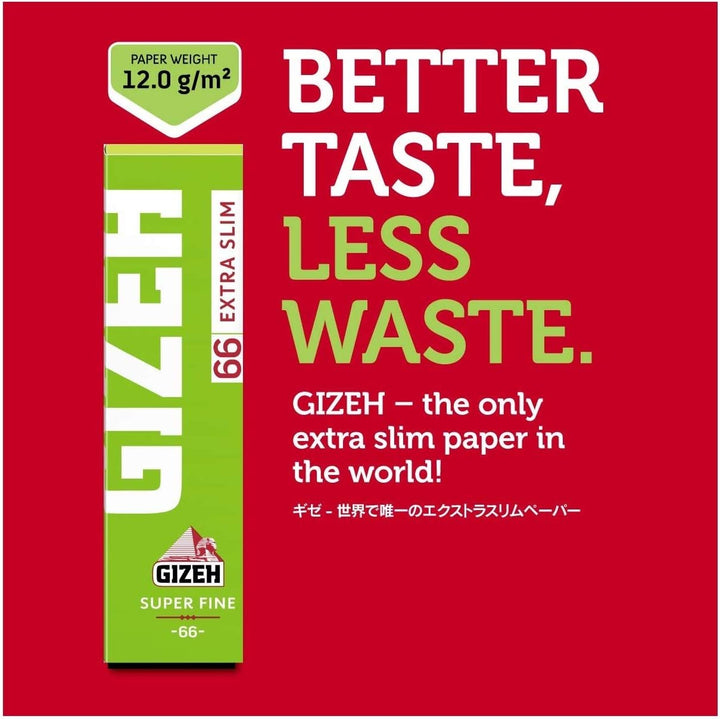 Gizeh GIZEH SUPER FINE EXTRA SLIM CORTE - BOX von 50 LIBRETTI - GIZ0011