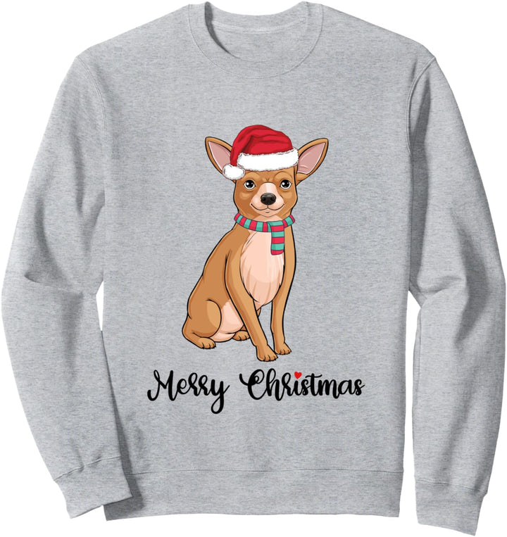 Frohe Weihnachten Chihuahua Weihnachten Sweatshirt