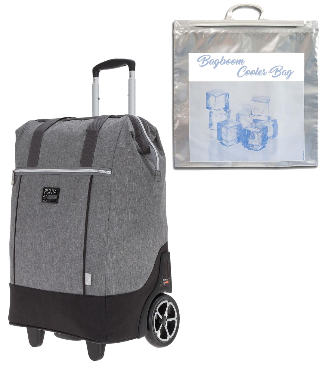 Punta Big Wheel Einkaufsroller Einkaufswagen Shopping Trolley Einkaufstrolley Trolly 10303 + Thermot