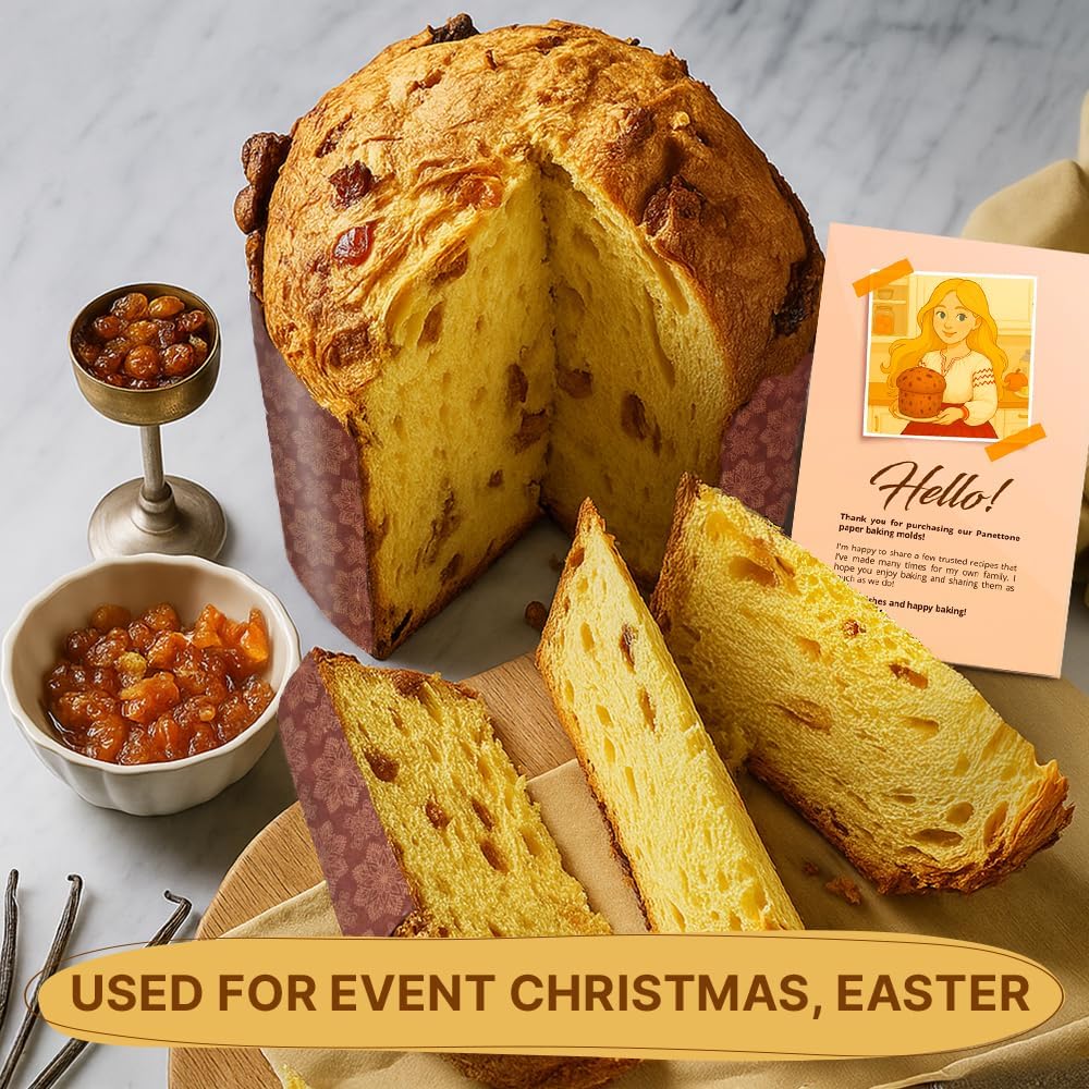 Osterbrotformen, Paska-Form, Kulich, Paskha, Pantone, Osterbrot, Papierform, Panettone-Papierform, S