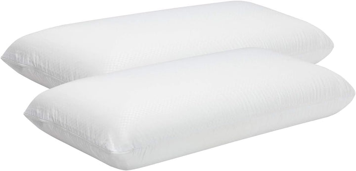Pikolin Home - Ergonomisches viskoelastisches Kissen mit doppeltem, anpassbarem Bezug mit Memory-Foa