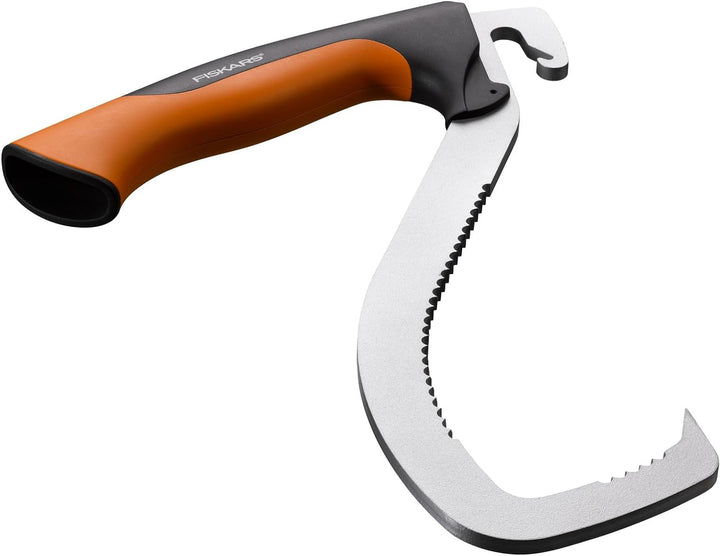 Fiskars Hebehaken zur Holzbearbeitung, Inklusive Köcher, Schwarz/Orange, WoodXpert, 1003624, Hebehak