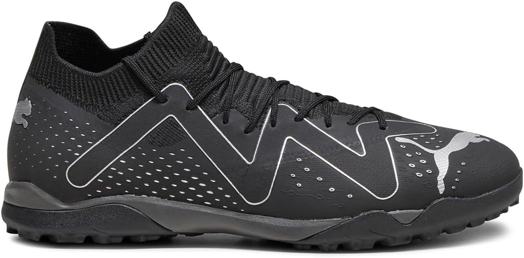PUMA Herren Future Match Tt Fussballschuh 44.5 EU Puma Schwarz Puma Silber, 44.5 EU Puma Schwarz Pum