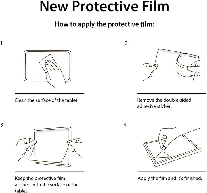 XP-Pen AC79-M Schutzfolie für Deco Pro M Grafiktablett, Deco Pro MW Grafiktablett, 2 Stück