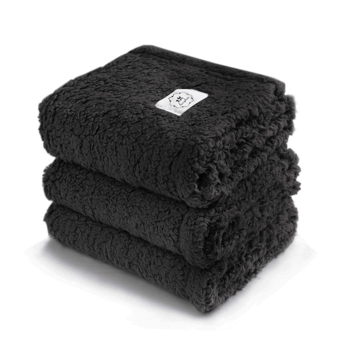 1 Pack 3 Decken Super Weich Premium Flauschig Hundedecke Katzendecke für Haustier Hunde Katze Welpe