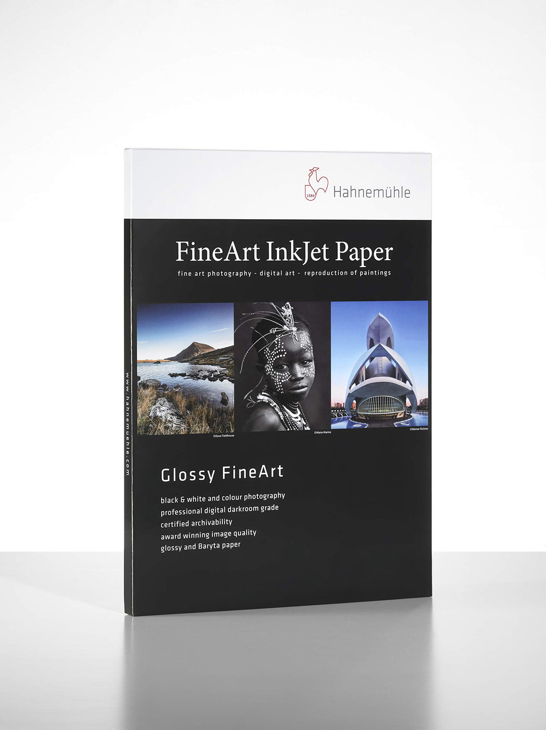 Hahnemühle 10641667 Digital FineArt Photo Rag Pearl Papier, 320 g/m², DIN A4, 210 x 297 mm, naturwei