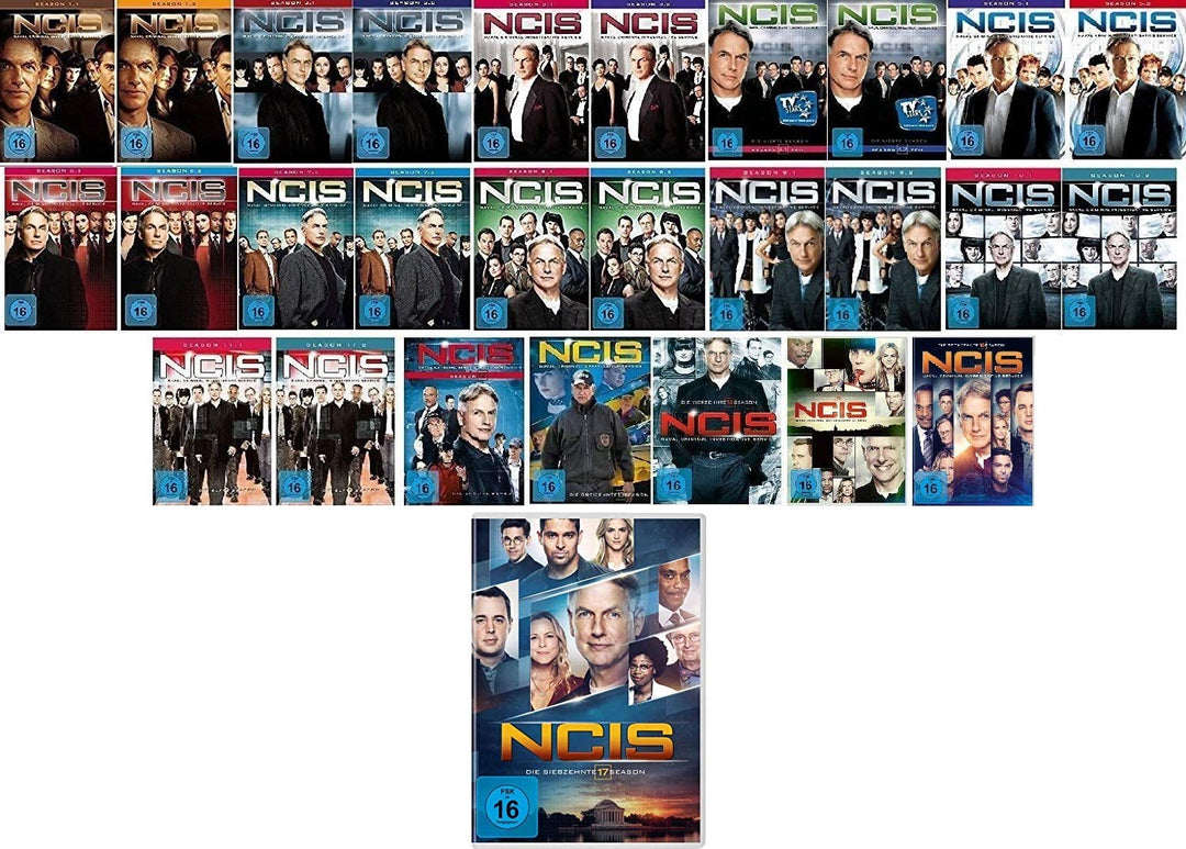 Navy CIS / NCIS Staffel 1 bis 17 (1.1 - 11.2 + 12 + 13 +14 +15+16+17) im Set - Deutsche Originalware