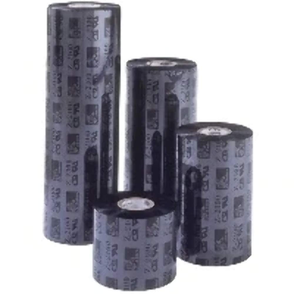 Zebra Resin Ribbon, 4800 110mmx450m, 25mm core, 12/Box, 04800BK11045