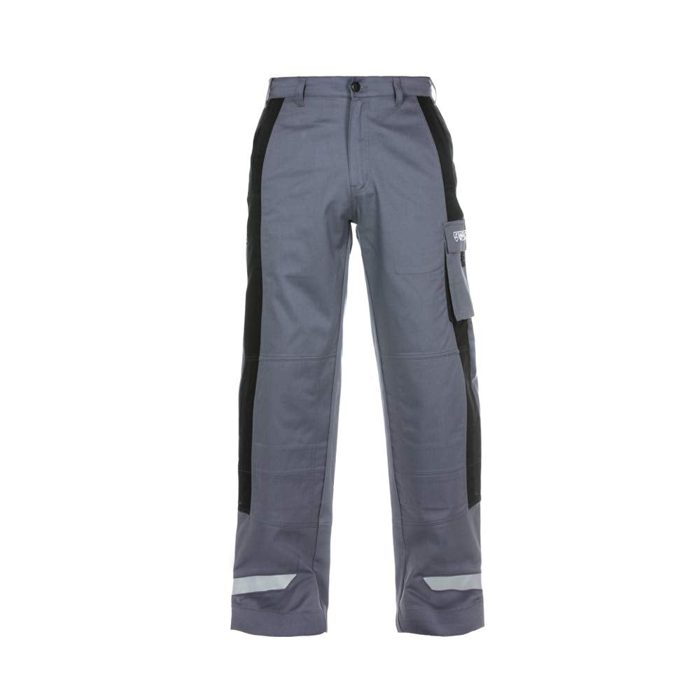 43488-60S MONZA Venture Line Bundhose, Grey/Black, Grösse 60/S 60S Grau - Schwarz, 60S Grau - Schwar