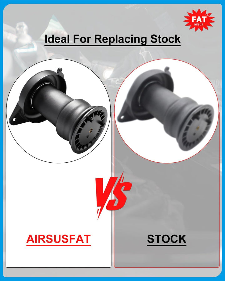 AIRSUSFAT 1350998080 Paar Hintere Luftfedertasche kompatibel mit FIAT Ducato Peugage Boxer Jumper 20