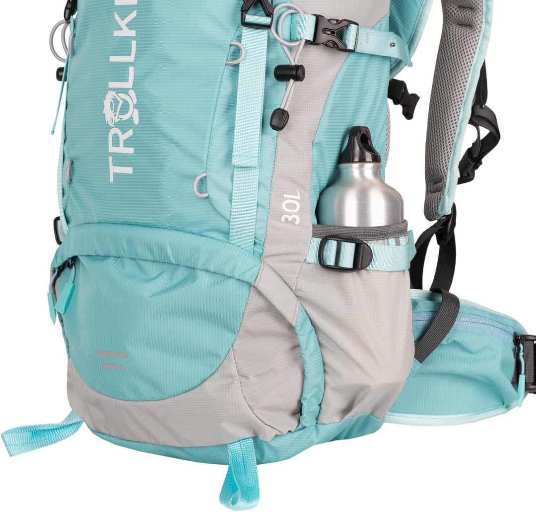 Trollkids Kids Trolltunga Pack 30L grey, One Size Grau Mittelgrosse, Grau Mittelgrosse