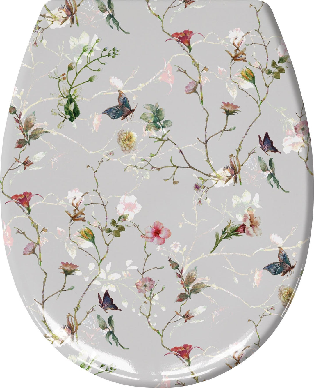 Kleine Wolke WC-Sitz Flores mit Absenkautomatik, Farbe: Multicolor, Material: Duroplast, Grösse: 37x