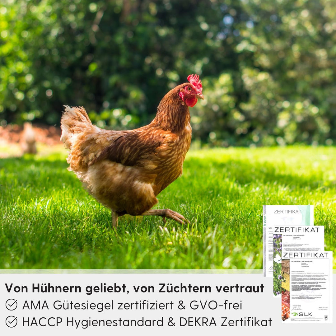 Leimüller Geflügelmastfutter 25 kg - Artgerechtes Futter ohne GVO und Staub