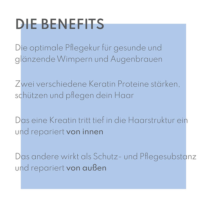 Augenmanufaktur Wimpern und Augenbrauenpflege Double Filler - zur Pflege und Schutz der Härchen