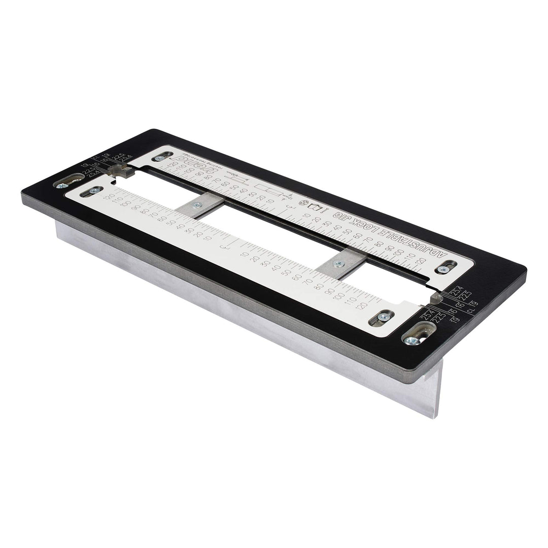 Trend Lock Jig für Einsteckschlösser und Riegel, für Stulpschilder von 30 - 250 mm Länge, LOCK/JIG/B