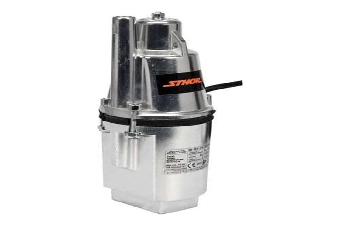 STHOR Profi Membran-Pumpe 280 Watt | 1020 l/h | Förderhöhe max. 68m | Ø 96mm | Brunnenpumpe Tiefbrun
