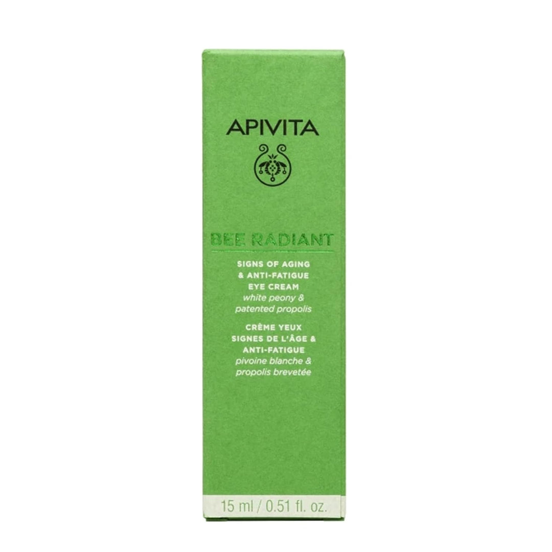 Apivita, Bee Radiant Signs Of Aging & Anti-Fatigue Eye Cream, 15 ml.