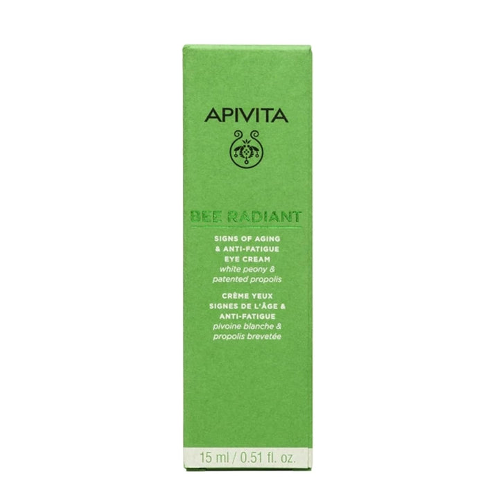 Apivita, Bee Radiant Signs Of Aging & Anti-Fatigue Eye Cream, 15 ml.