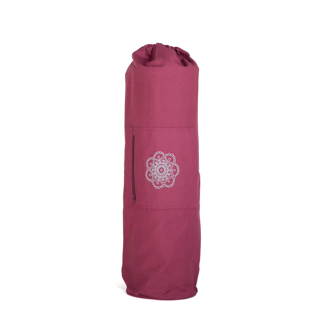 Bodhi SURYA BAG COTTON | Yogatasche gross für Schurwollmatten & Yogamatten | Tasche aus 100% Baumwol