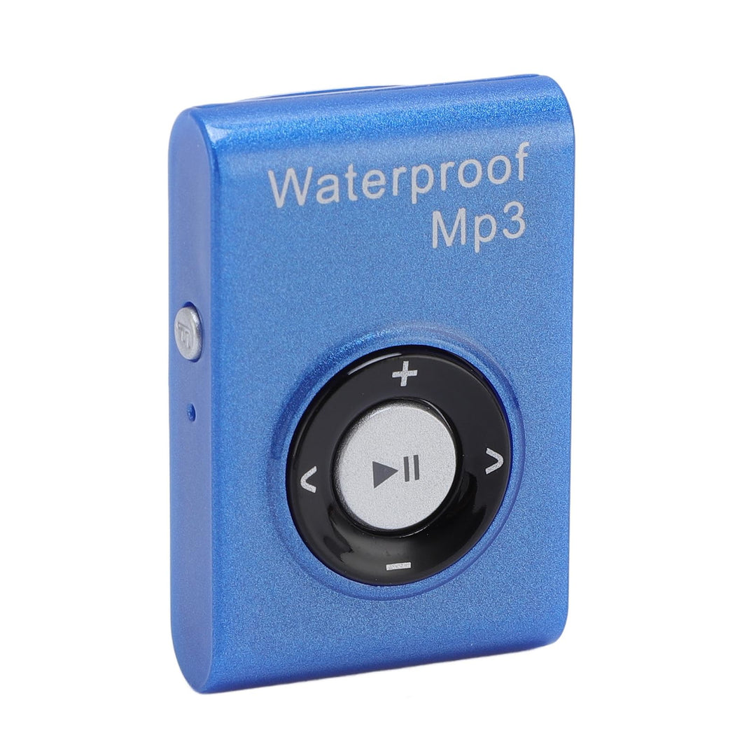 IPX8 wasserdichte MP3 -Player, Musikplayer mit Rückenclip, Eingebaut in 8 GB Speicher, Unterwasser -